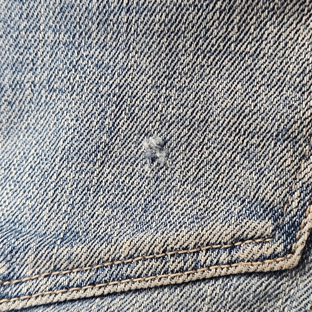 Lucky Brand Bridgette Skinny Jeans 2/26 High Rise Button Fly Distressed Denim - Picture 12 of 12
